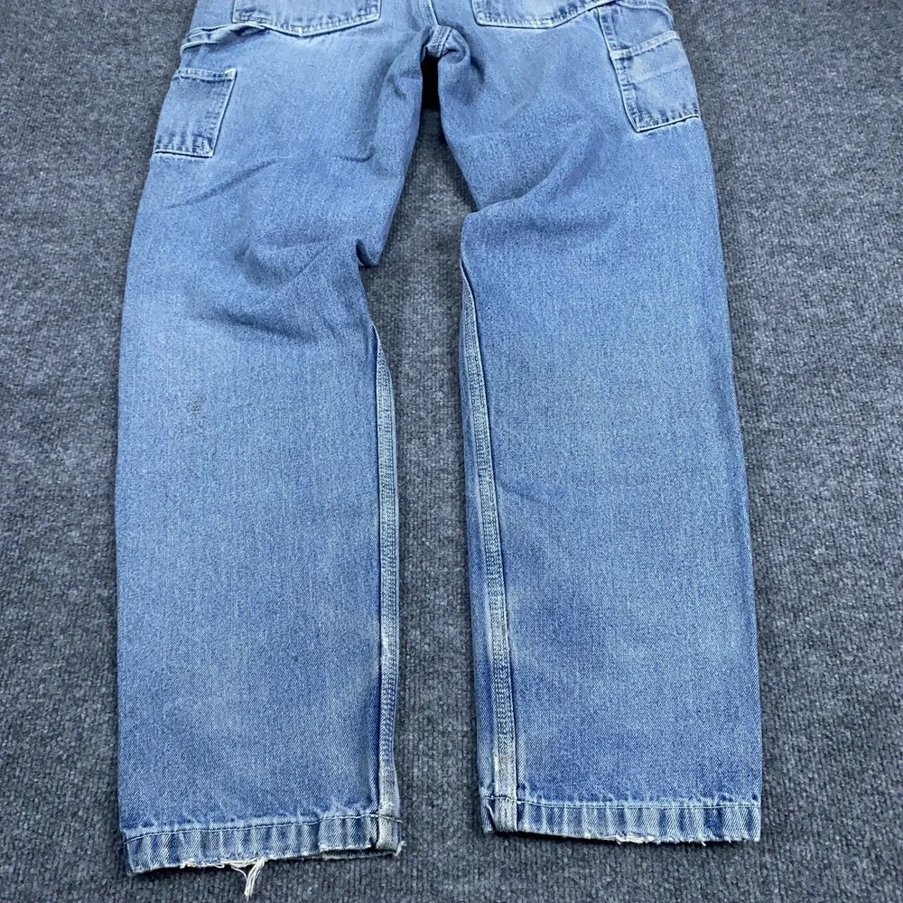 Vtg Real WorkWear Carpenter Jeans Mens 32x32 Paint Splatter Distressed Y2K‎ Gorp